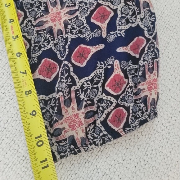 Vintage America Womens 3/4 balloon sleeve Peasant Top button up Size  Large - Picture 15 of 16